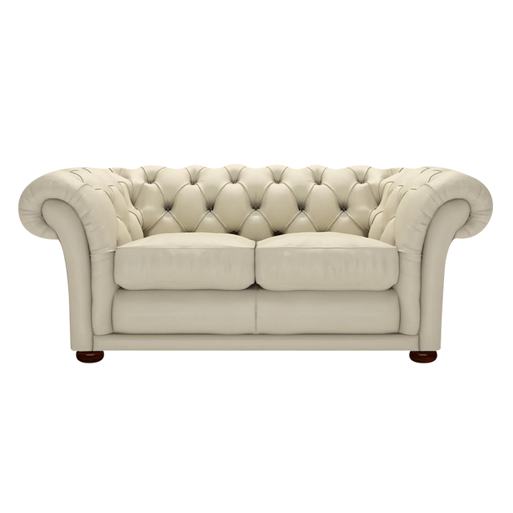 Shakespeare 2 Sits Chesterfield Soffa Birch Ivory