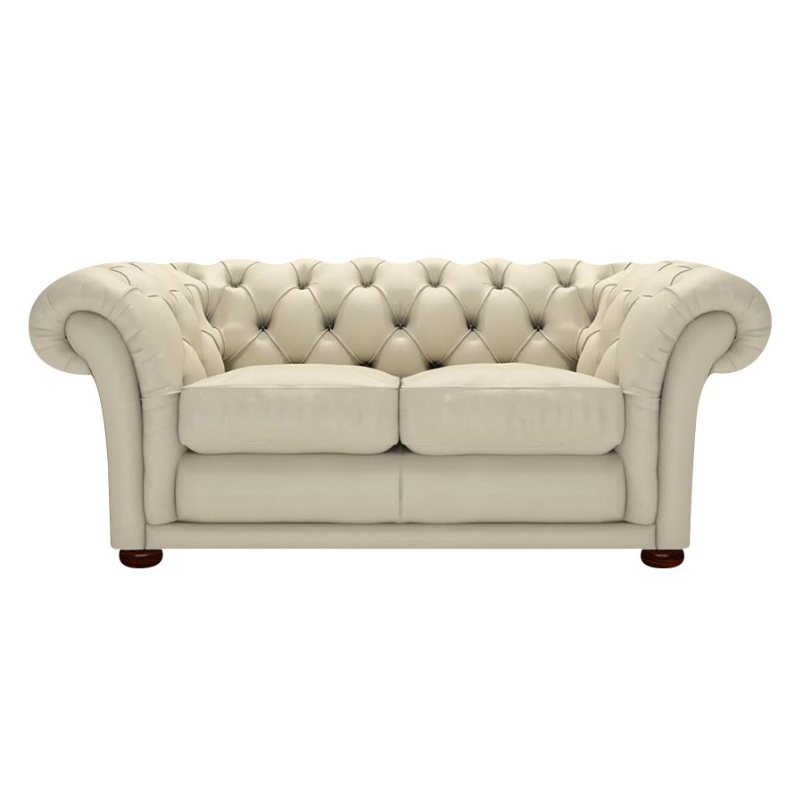 Shakespeare 2 Sits Chesterfield Soffa Birch Ivory