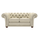 Shakespeare 2 Sits Chesterfield Soffa Birch Ivory