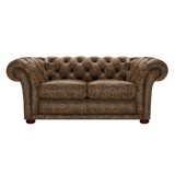 Shakespeare 2 Sits Chesterfield Soffa Etna Brandy
