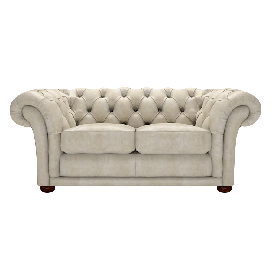 Shakespeare 2 Sits Chesterfield Soffa Etna Cream
