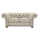 Shakespeare 2 Sits Chesterfield Soffa Etna Cream