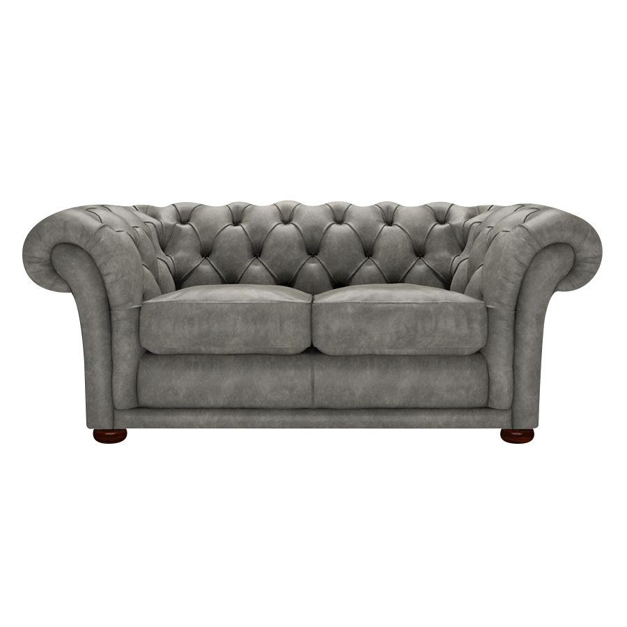 Shakespeare 2 Sits Chesterfield Soffa Etna Grey