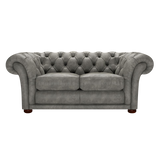 Shakespeare 2 Sits Chesterfield Soffa Etna Grey