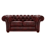Shakespeare 2 Sits Chesterfield Soffa Etna Red