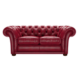 Shakespeare 2 Sits Chesterfield Soffa Old English Gamay