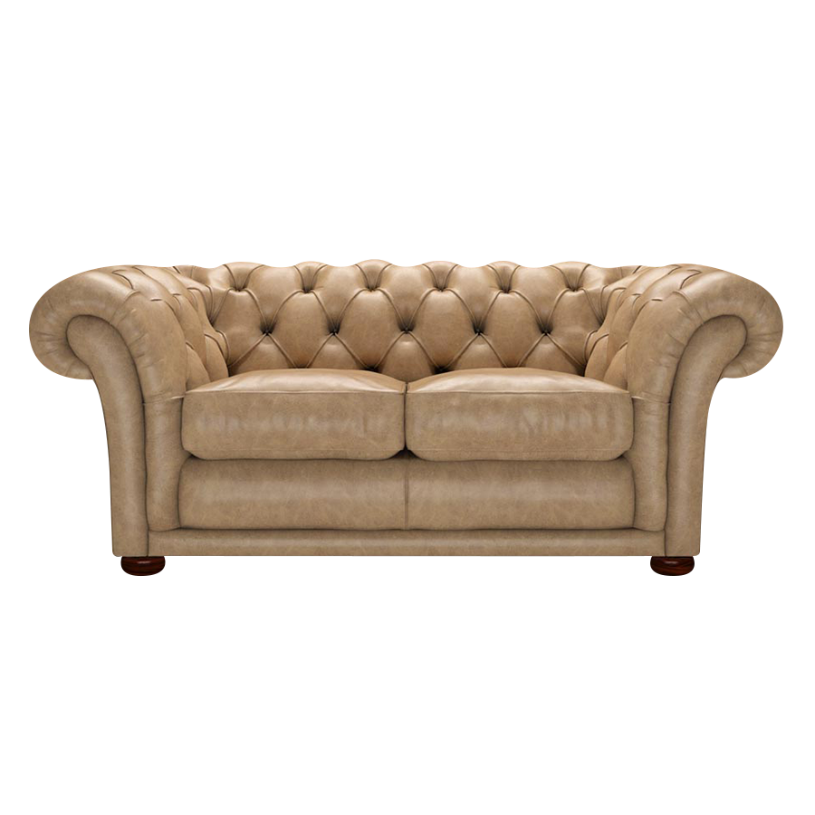 Shakespeare 2 Sits Chesterfield Soffa Old English Parchment