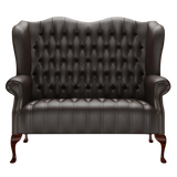 Wade 2 Sits Chesterfield Soffa Birch Brown
