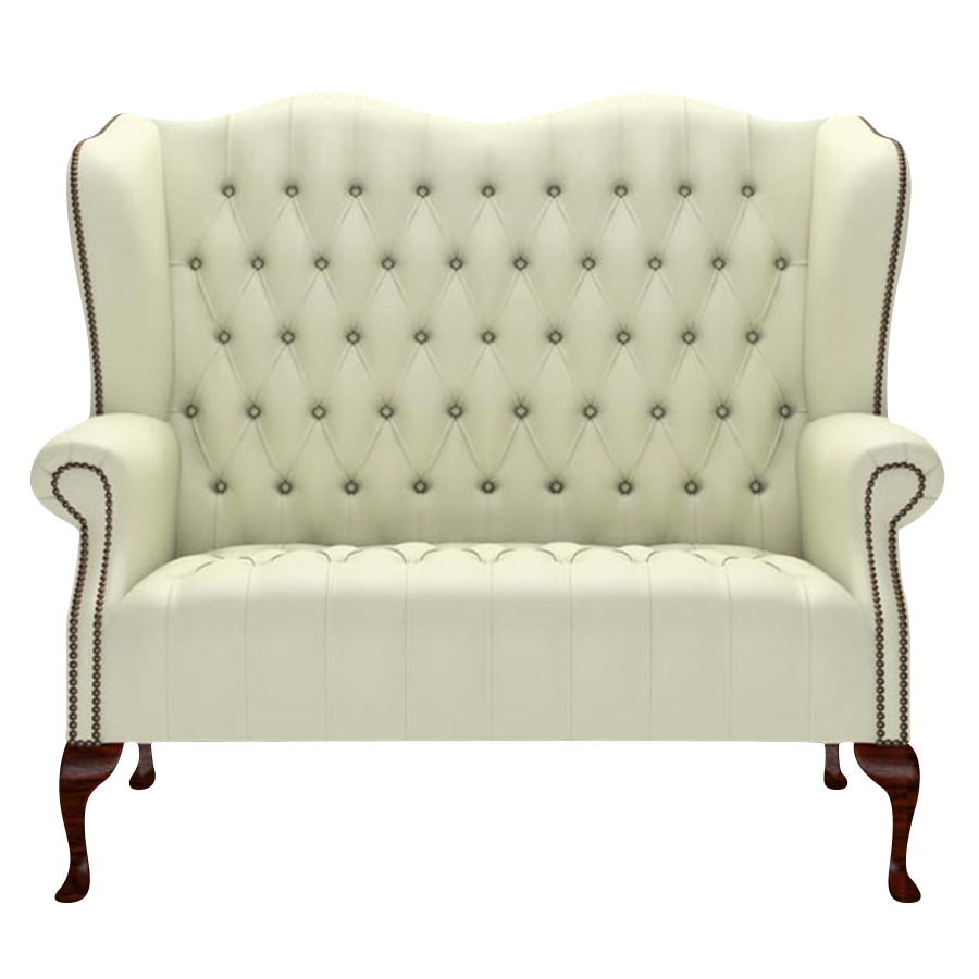 Wade 2 Sits Chesterfield Soffa Birch Cream