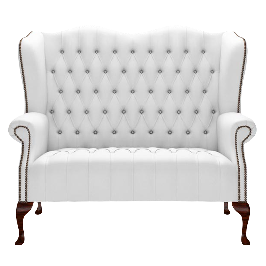 Wade 2 Sits Chesterfield Soffa Birch White