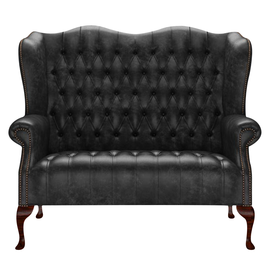 Wade 2 Sits Chesterfield Soffa Etna Black