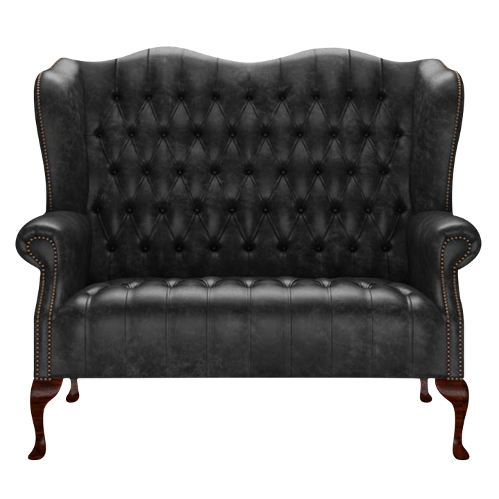Wade 2 Sits Chesterfield Soffa Etna Black