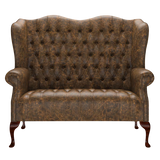 Wade 2 Sits Chesterfield Soffa Etna Brandy