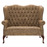 Wade 2 Sits Chesterfield Soffa Etna Camel