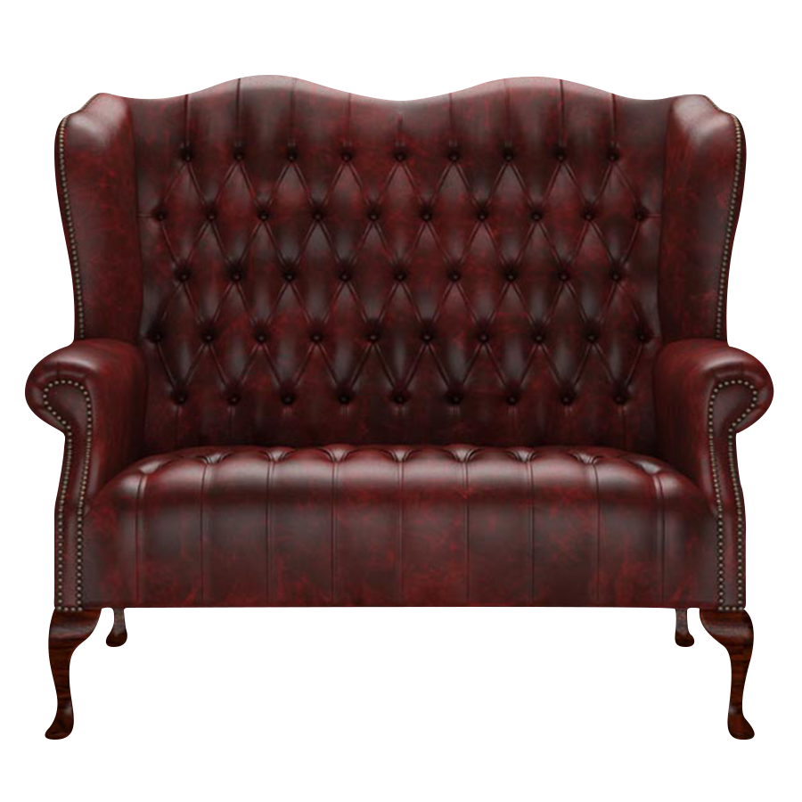 Wade 2 Sits Chesterfield Soffa Etna Red