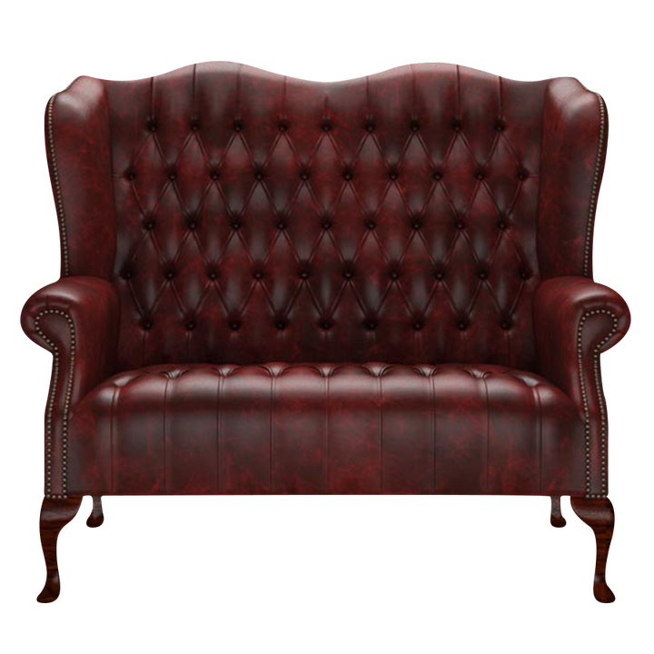 Wade 2 Sits Chesterfield Soffa Etna Red