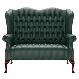 Wade 2 Sits Chesterfield Soffa Birch Forest Green