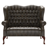 Wade 2 Sits Chesterfield Soffa Old English Alga