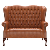 Wade 2 Sits Chesterfield Soffa Old English Bruciato