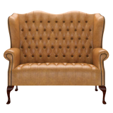Wade 2 Sits Chesterfield Soffa Old English Buckskin