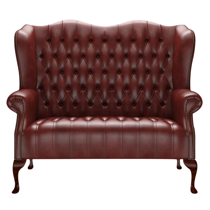 Wade 2 Sits Chesterfield Soffa Old English Chestnut