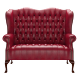 Wade 2 Sits Chesterfield Soffa Old English Gamay