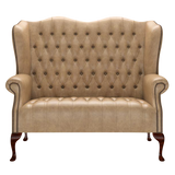 Wade 2 Sits Chesterfield Soffa Old English Parchment