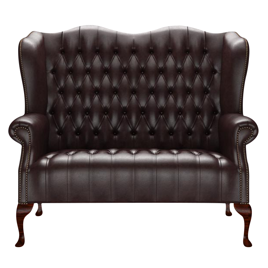 Wade 2 Sits Chesterfield Soffa Old English Smoke