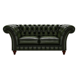 Wordsworth 2 Sits Chesterfield Soffa Antique Green