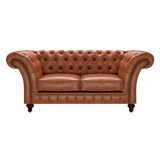 Wordsworth 2 Sits Chesterfield Soffa Old English Bruciato