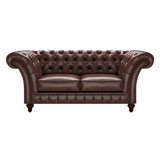 Wordsworth 2 Sits Chesterfield Soffa Old English Dark Brown