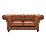 Wordsworth 2 Sits Chesterfield Soffa Old English Saddle