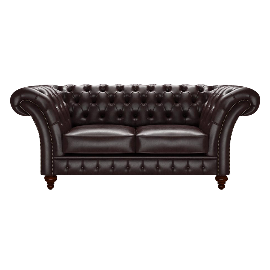 Wordsworth 2 Sits Chesterfield Soffa Old English Smoke