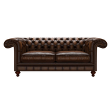 Allingham 3 Sits Chesterfield Soffa Antique Autumn Tan