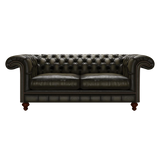Allingham 3 Sits Chesterfield Soffa Antique Olive