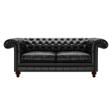 Allingham 3 Sits Chesterfield Soffa Birch Black