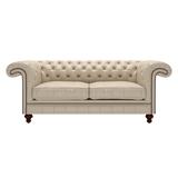 Allingham 3 Sits Chesterfield Soffa Birch Blush Beige