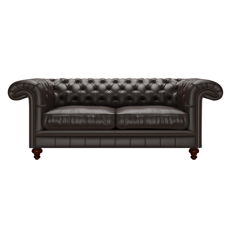 Allingham 3 Sits Chesterfield Soffa Birch Brown