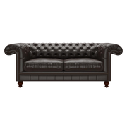 Allingham 3 Sits Chesterfield Soffa Birch Brown