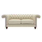 Allingham 3 Sits Chesterfield Soffa Birch Ivory