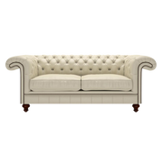 Allingham 3 Sits Chesterfield Soffa Birch Ivory