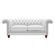 Allingham 3 Sits Chesterfield Soffa Birch White