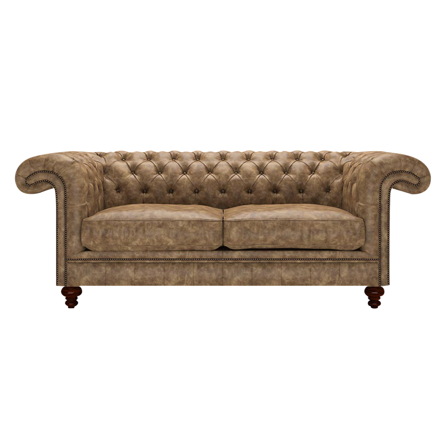 Allingham 3 Sits Chesterfield Soffa Etna Camel