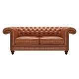 Allingham 3 Sits Chesterfield Soffa Old English Bruciato