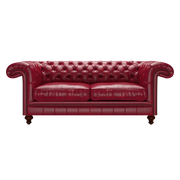 Allingham 3 Sits Chesterfield Soffa Old English Gamay