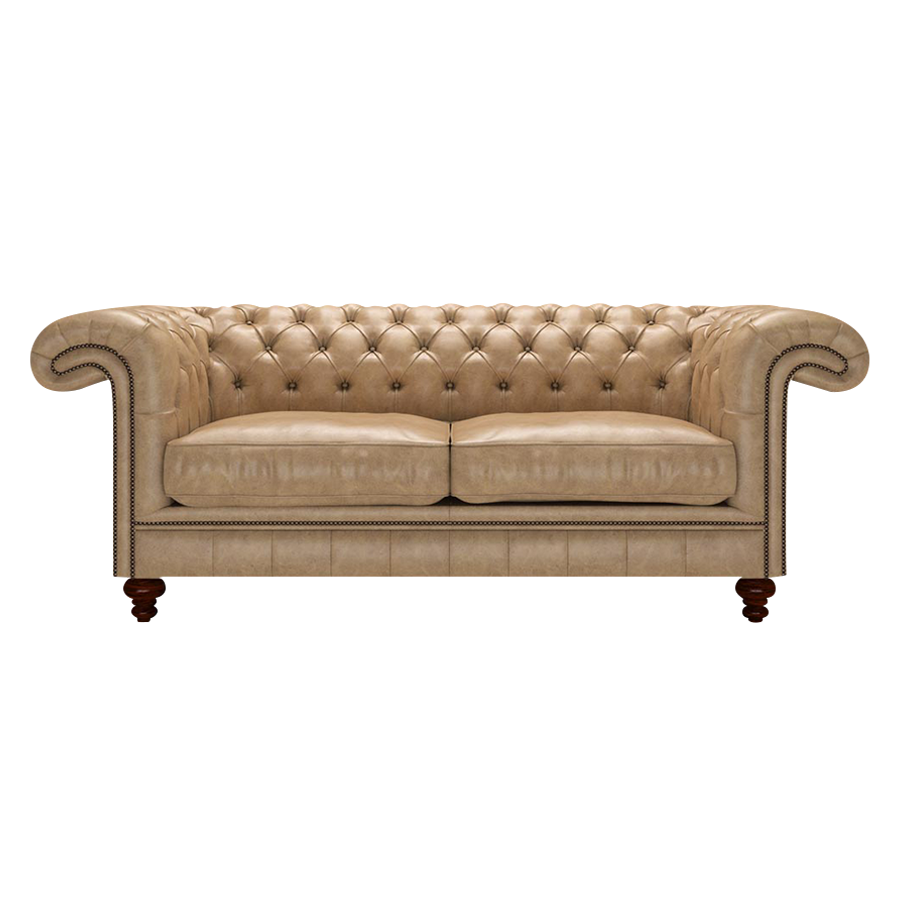 Allingham 3 Sits Chesterfield Soffa Old English Parchment