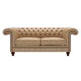 Allingham 3 Sits Chesterfield Soffa Old English Parchment