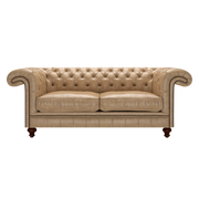 Allingham 3 Sits Chesterfield Soffa Old English Parchment