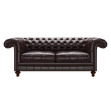 Allingham 3 Sits Chesterfield Soffa Old English Smoke
