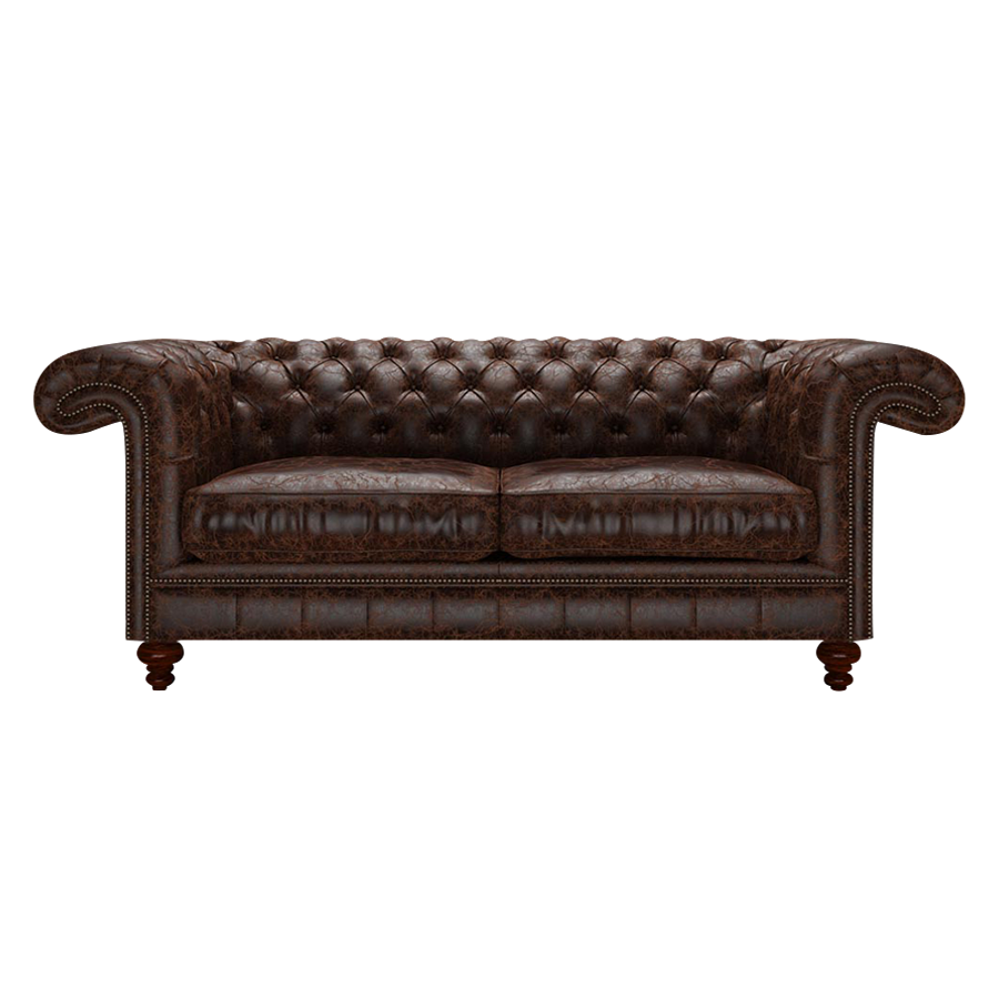 Allingham 3 Sits Chesterfield Soffa Tudor Mahogany